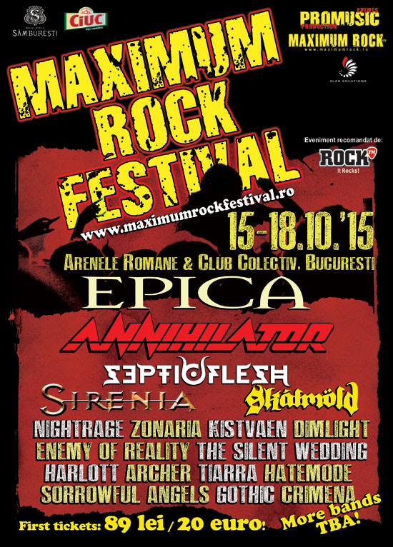 Acum poti castiga abonamente duble la Maximum Rock Festival, editia 2016